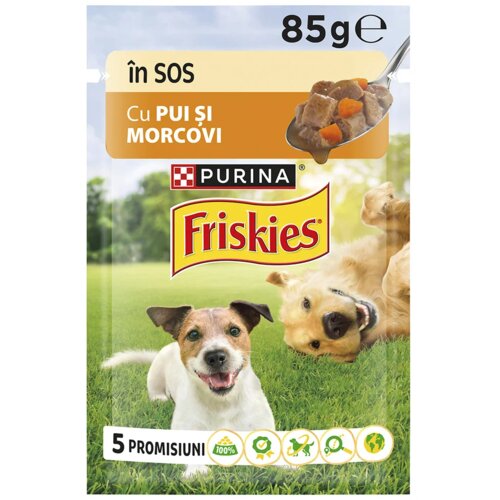 FRISKIES PURINA Adult piletina i mrkva 85 g Cene