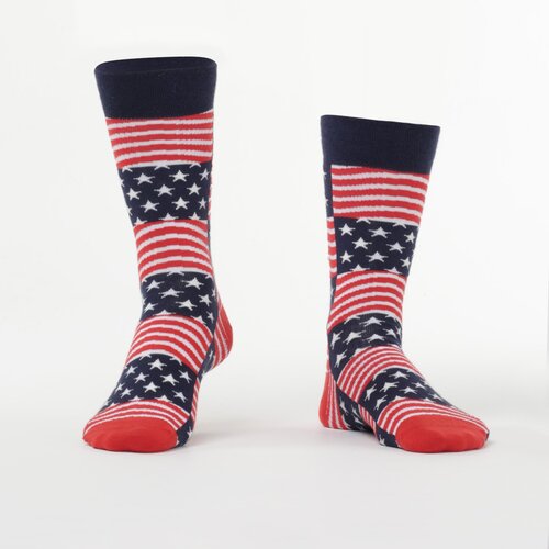 Fasardi America navy and red men&amp;#039;s socks Slike