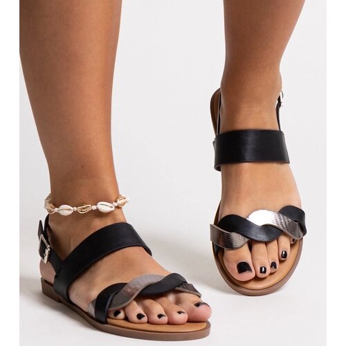 D/CEO Black sandals on a block heel Millo Cijene