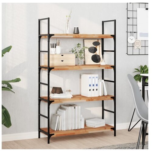 VidaXL Plutajuće police 3kom s uljnim premazom 100x30x4cm drvo bagrema - Uljni premaz 100 x 30 x 4 cm 3 1 Slike