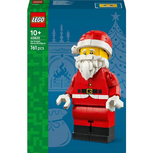 Lego iconic - uvećana minifigura deda mraza (40820) Slike