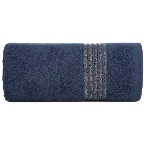 Eurofirany Unisex's Towel 452982 Navy Blue