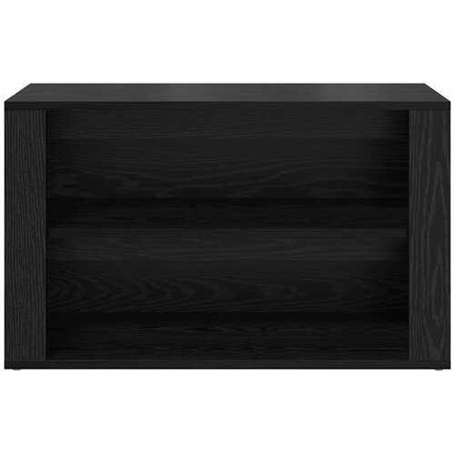  Polica za cipele Crni hrast 75 x 35 x 45 cm Konstruirano drvo Slike