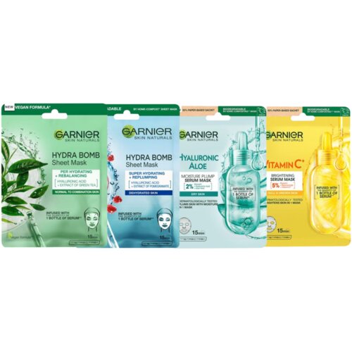 Garnier Skin Naturals Set maski za lice Slike