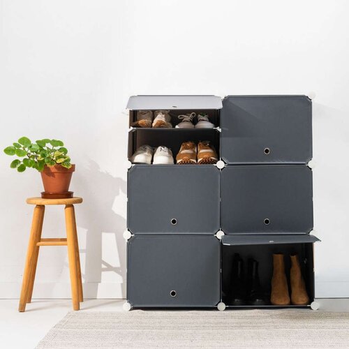  Modularni Prijenosni Stalak za Cipele InnovaGoods Siva Cene