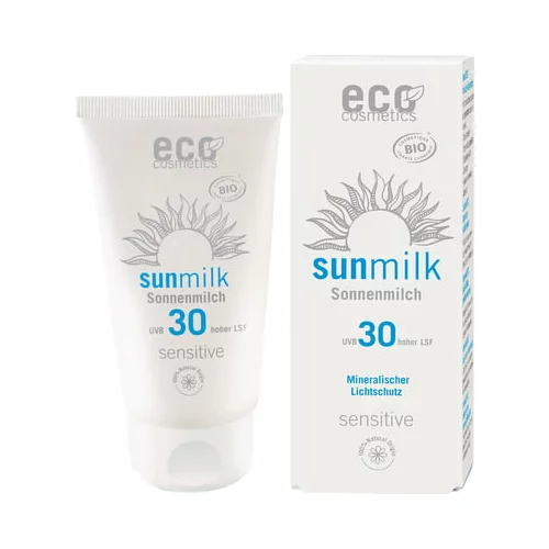 eco cosmetics sensitiv mleko za sončenje ZF 30