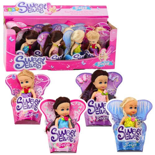 Mini Doll Fairy Elf Blue Purple Pink Mix 11.5cm Cijene