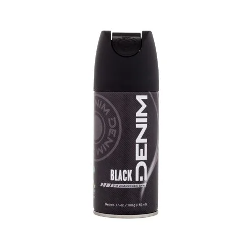 Denim Black 24H 150 ml u spreju dezodorans za moške