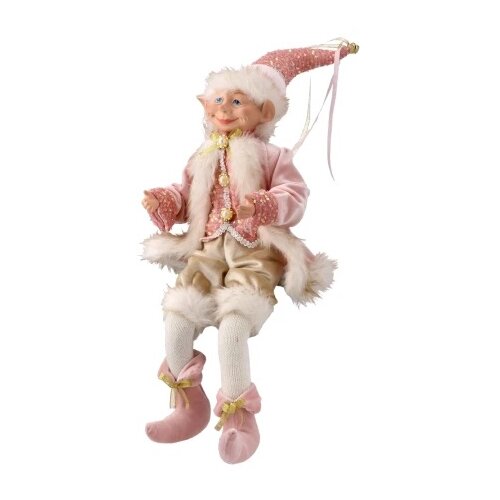  Festa ralphie novogodi&amp;scaron;nja dekoracija patuljak roze 43cm ( 740056 ) Slike