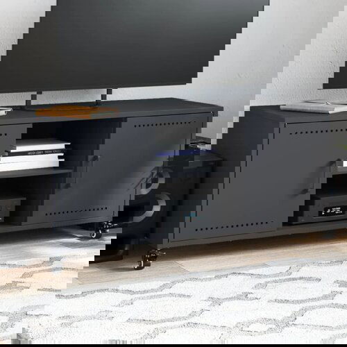 vidaXL TV ormarić antracit 100,5 x 39 x 43,5 cm hladno valjani čelik Cijene