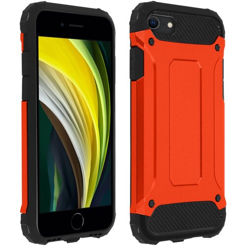 AVIZAR Ovitek odporen proti udarcem za iPhone SE 2022, 2020 in iPhone 8, 7 Defender II, odpornost na padce 1,8 metra - rdec, (20626564) Slike