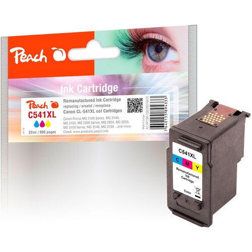 Peach Črnilo Canon CL-541XL color 22ml, 316478, (20385839) Slike