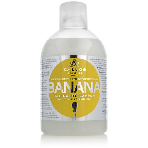 Kallos Cosmetics Banana &amp;Scaron;ampon za kosu, 1000ml Slike