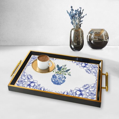 Aberto Design Poslužavnik TPA9908 50 x 29 x 3.5 cm, Šareni Cene