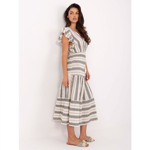 Och Bella Dress-TW-SK-BI-28760.97-white-black Slike