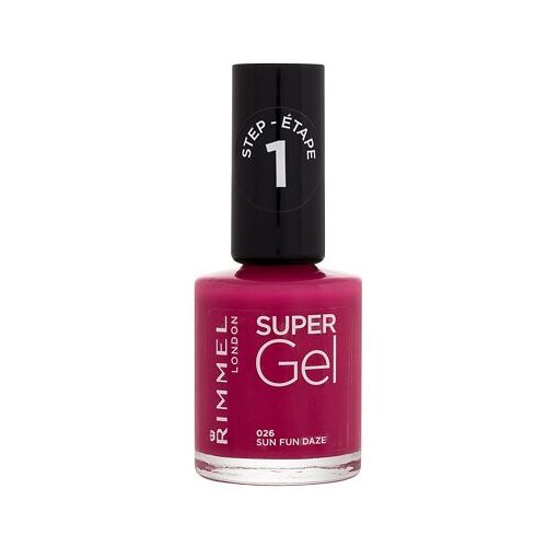 Rimmel London Super Gel STEP1 lak za nokte 12 ml nijansa 026 Sun Fun Daze Cijene