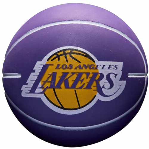 Wilson NBA Dribbler Los Angeles Lakers mini košarkaška lopta WTB1100PDQLAL