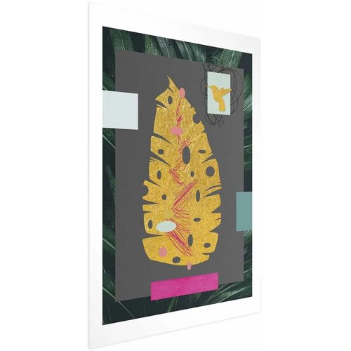  Plakat Golden Leaf 60x90 Cene