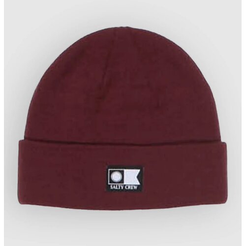 Salty Crew Flagship Beanie burgundy Slike