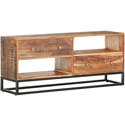The Living Store TV omarica 120x30x50 cm robusten akacijev les - TV Omarica, (21375530) Cene