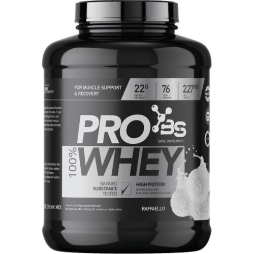 Basic Supplements Whey Protein Pro, Raffaelo, 2.27kg Cene