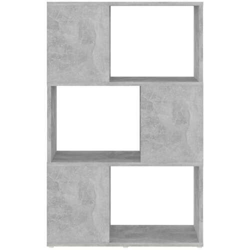 vidaXL Knjižna omara za razdelitev prostora betonsko siva 60x24x94 cm, (20978565) Cene