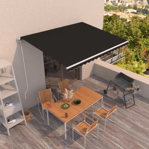 Tenda na automatsko uvlačenje 450 x 350 cm antracit Cijene