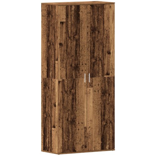 vidaXL Omara za čevlje Stari les 80x39x180 cm Inženirski les Cene