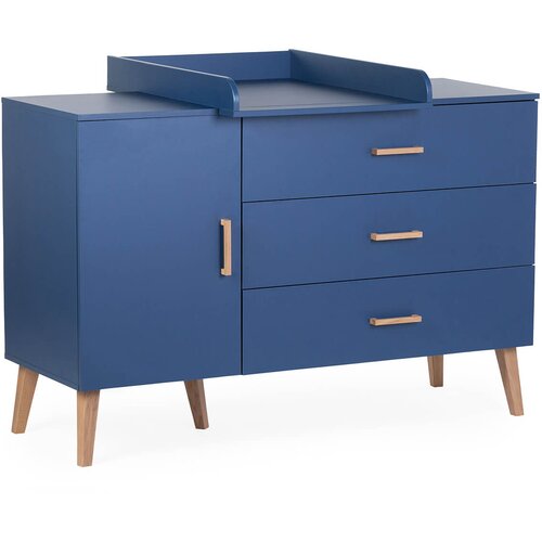 Childhome komoda s previjalno podlogo bold blue Slike