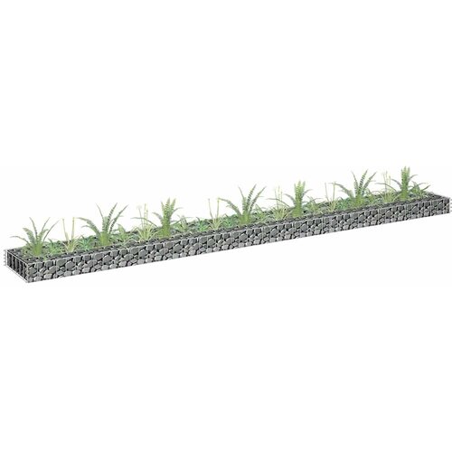  Gabionska povi&scaron;ena gredica od pocinčanog čelika 270x30x10 cm Cijene