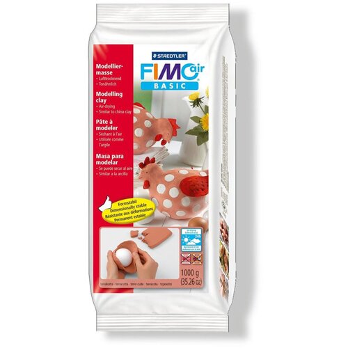 Staedtler Modelirna masa Fimo Air, 1000 g, terakota Cene