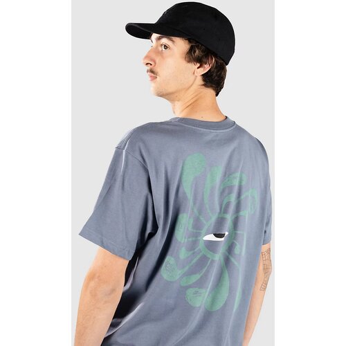 Rvca La Eye Swirl Pocket T-shirt vintage navy Cene