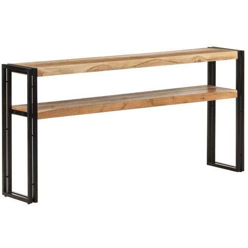  Konzolni stol 150 x 30 x 75 cm od masivnog bagremovog drva Slike