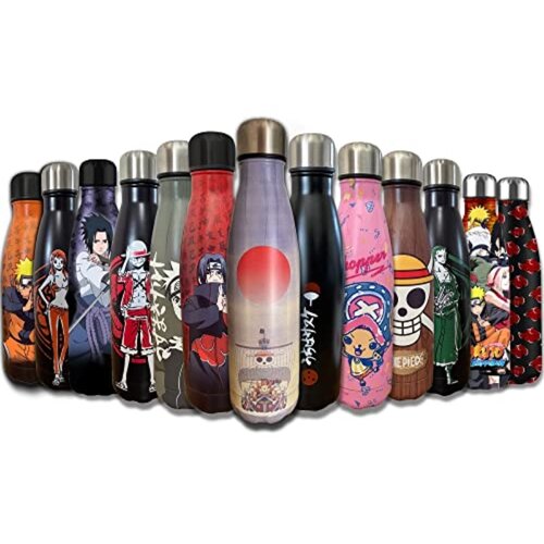 POZZI Lyo H&ocirc;madict Naruto izolirana bučka - steklenica iz nerjavečega jekla za &scaron;port, potovanja, vsakodnevna uporaba 500 ml - BPA - uradna licenca, (21261398) Cene