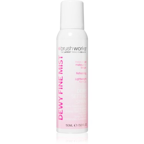 Brushworks Dewy Fine Mist pršilo za fiksiranje make-upa 150 ml Cene
