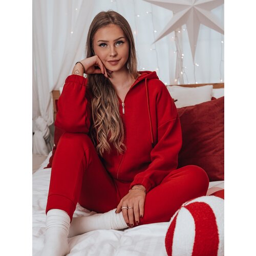 DStreet Komplet dresowy damski AMILIA PREMIUM czerwony Cene
