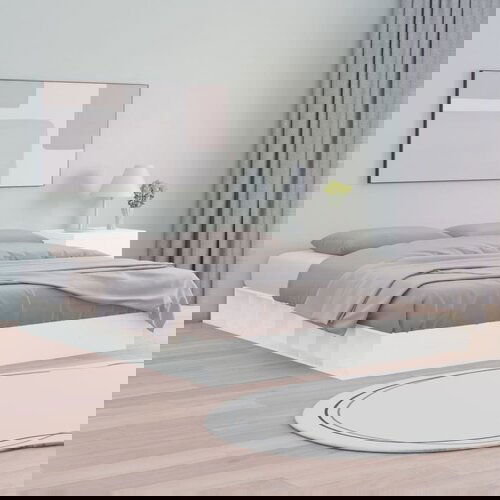Furnova Posteljni okvir bel 160x200 cm trden les, (21942715) Slike