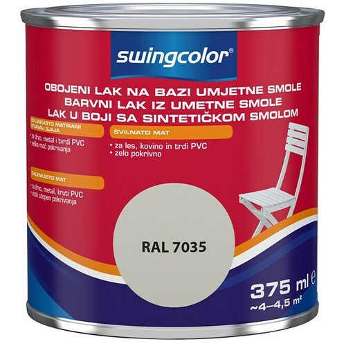 SWINGCOLOR Pisani lak (375 ml, Svileni mat) Cene