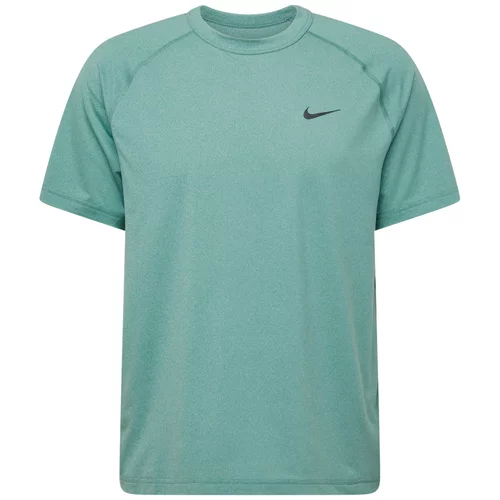Nike Tehnička sportska majica 'Ready' menta / crna