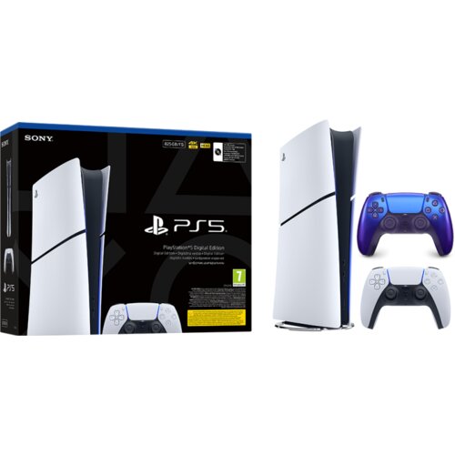 Playstation Igralna konzola 5 Slim Digital, 825GB + dodaten kontroler (c.indigo) Cene