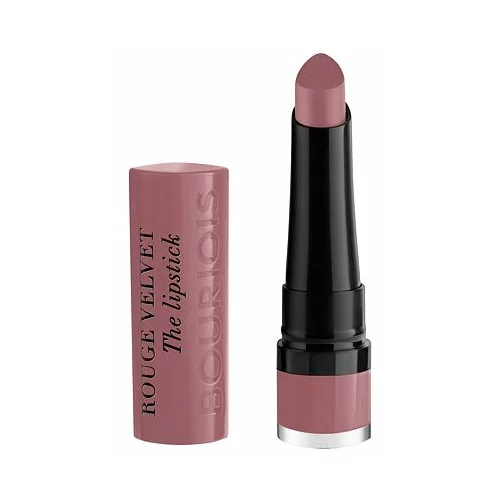Bourjois Rouge Velvet The Lipstick mat šminka 2,4 g odtenek 18 Mauve-Martre za ženske