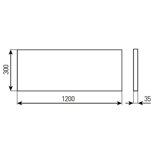  LED kupatilski panel za spu&amp;scaron;teni plafon STELLA LED/28/32/36/40W/230V 30x120 cm IP44 Slike