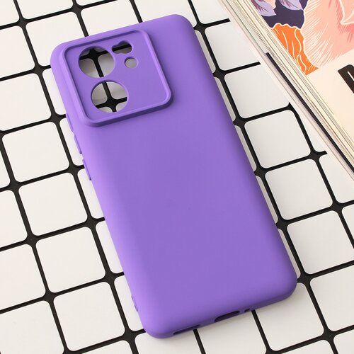 Teracell Nano Maska za telefon Xiaomi 13T/13T Pro, Silikonska, Ljubičasta Cene