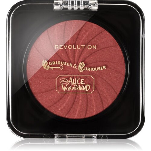 Makeup Revolution X Alice in Wonderland Rdečilo za posvetlitev odtenek The Wrong Alice Blusher 3.5 g Slike