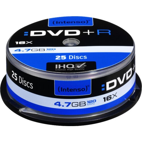 Intenso DVD+R 4, 7GB pakovanje od 25 komada Cake Box Cijene