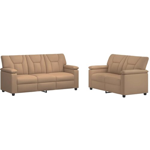  Set sofe 2 pcs Boja cappuccina Umjetna koža Slike