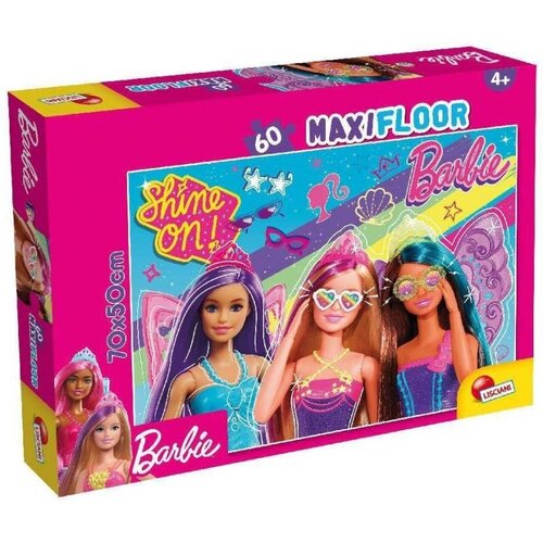 Lisciani slagalica 60Pcs maxi barbie 2U1 2U1 slozi i oboji 99450 Slike