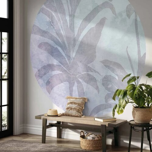  Okrugla fototapeta - Misty tropics 180x180 Cijene