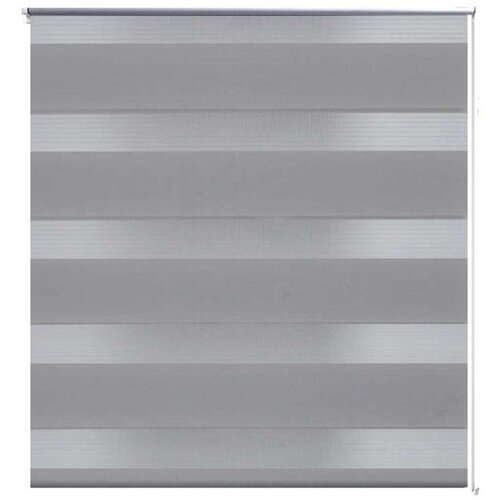 vidaXL Črtasti Zebra Rolo / Senčilo velikost 100 x 175 cm Siva barva Cene