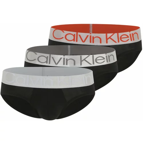 Calvin Klein Underwear Spodnje hlačke siva / rdeča / črna